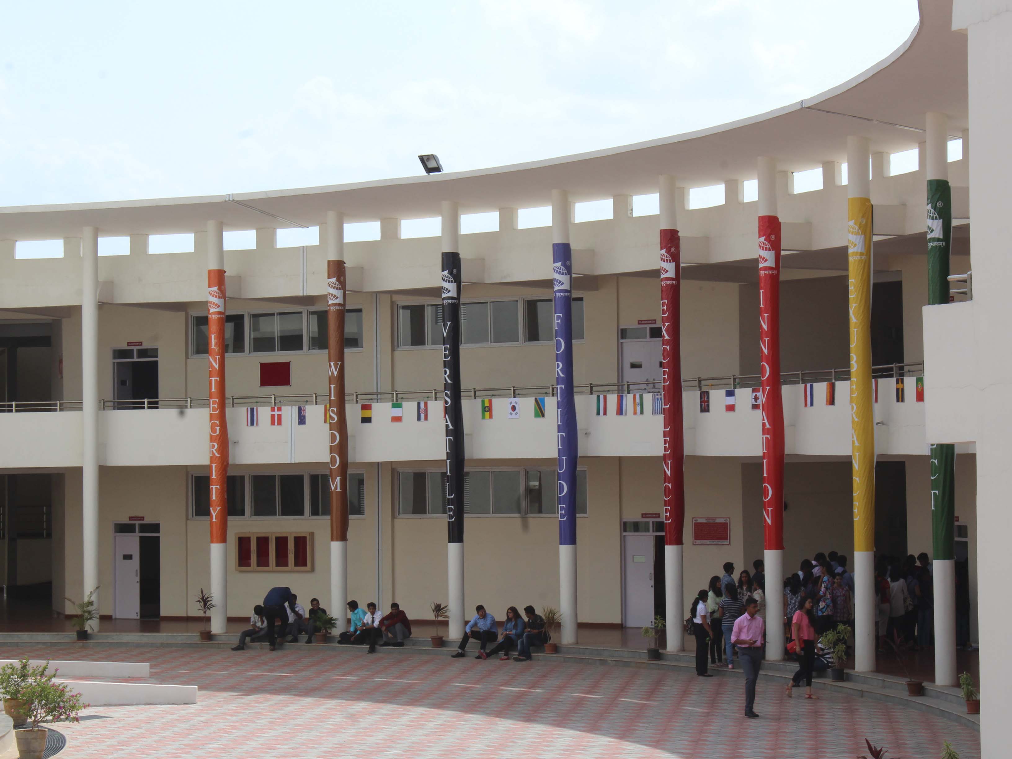 Classroom Corridor - SIBM Hyderabad